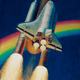 Image for article titled The Fourth Man To Walk On the Moon Also Paints Beautiful Space Art